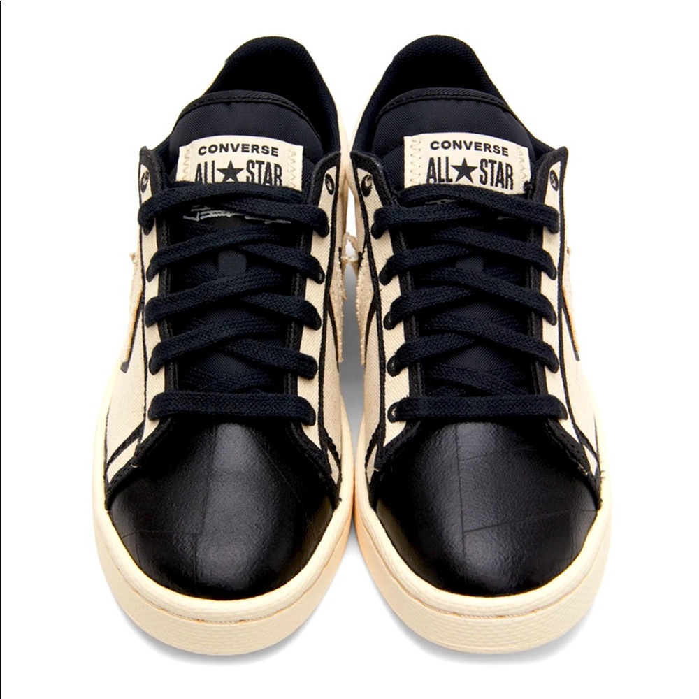 Converse black Joshua Vides edition pro leather low top sneaker